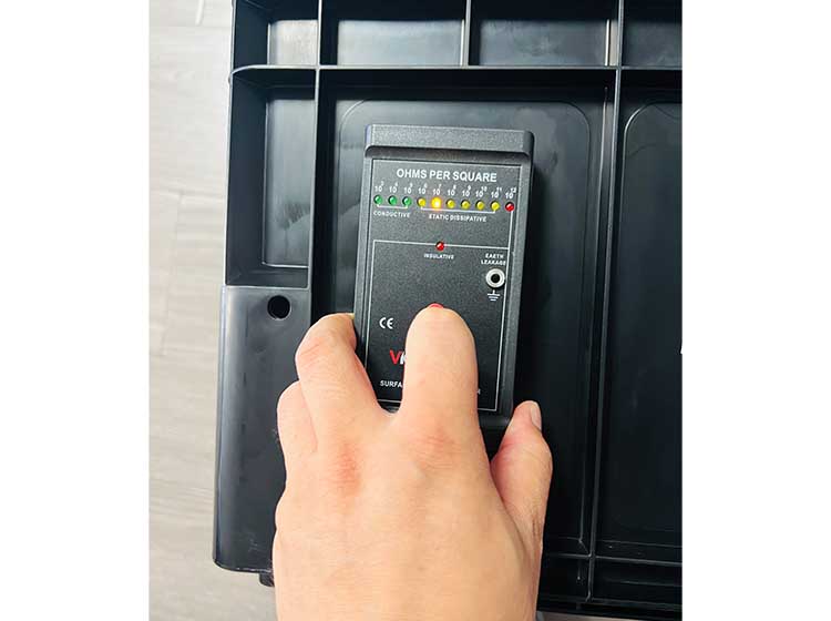 塑料防静电立库周转箱600-400-280分隔箱单价60-4